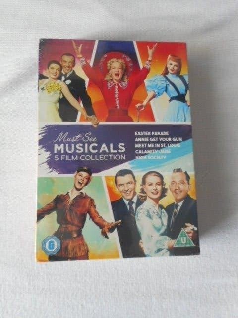 Nieuw - Must-See Musicals: 5 Film Collectie (DVD), Engels, Nederlands, Ophalen of Verzenden, Film