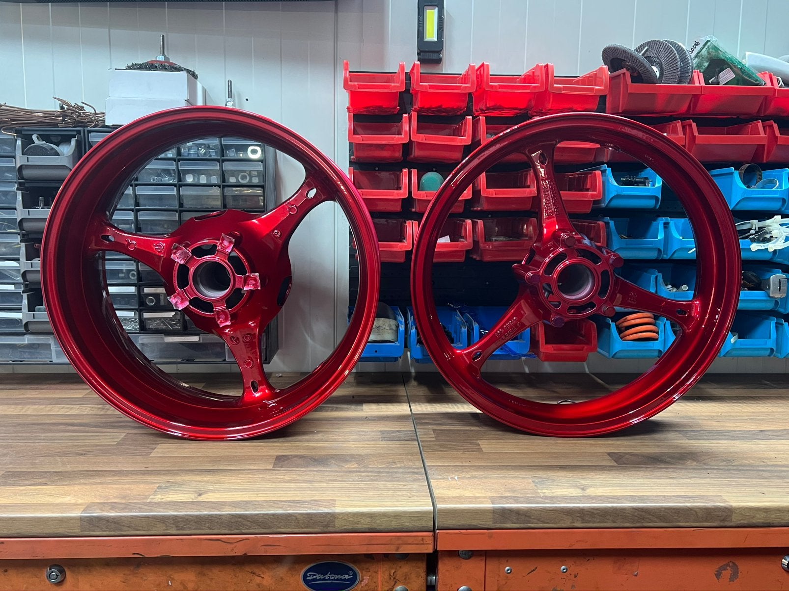 Motor velgen poedercoaten, Motoren, Ophalen of Verzenden, Nieuw
