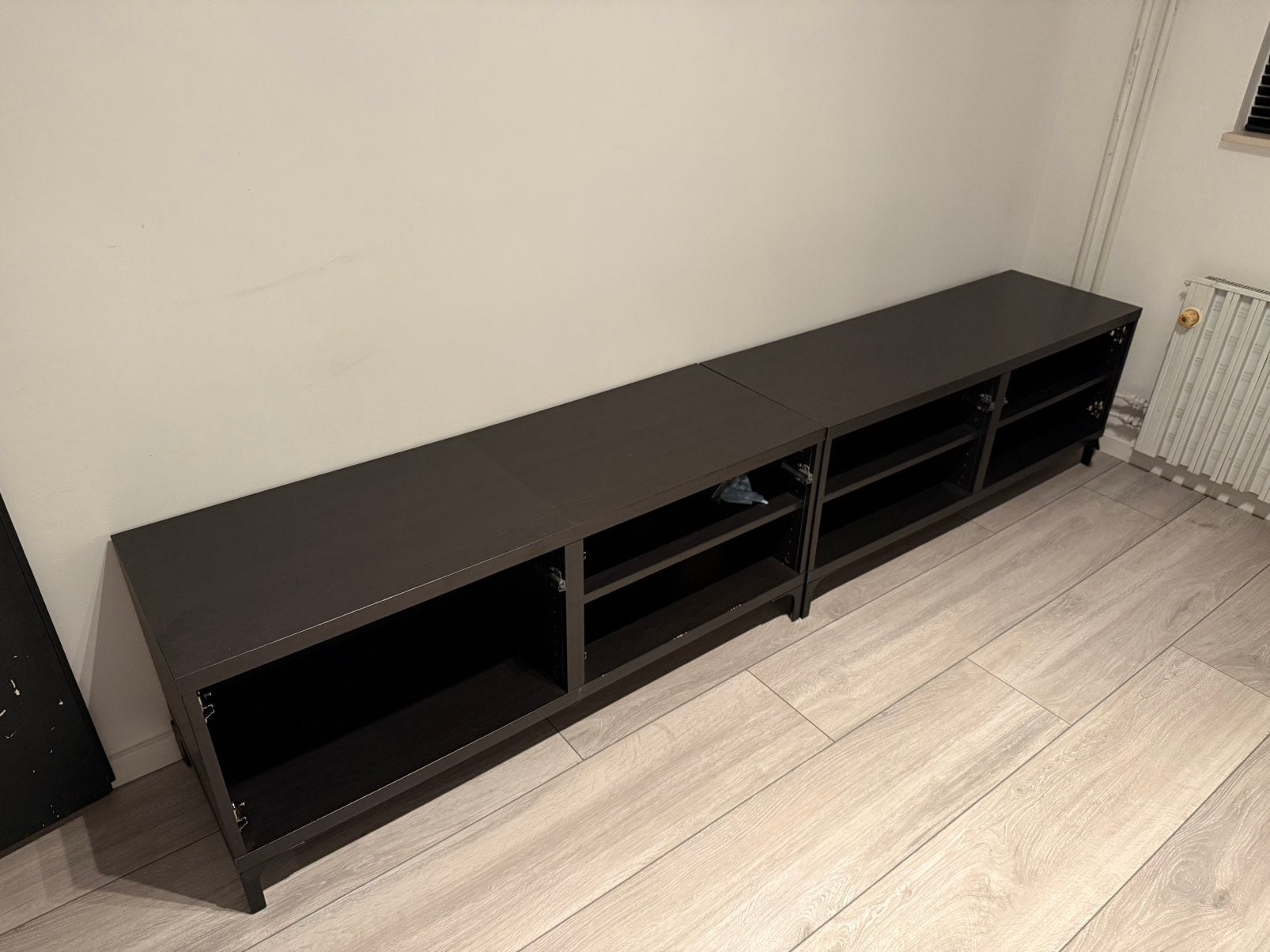 Moderne TV-meubel/dressoir met deurtjes, Huis en Inrichting, Ophalen, Overige materialen, Gebruikt, 150 tot 200 cm