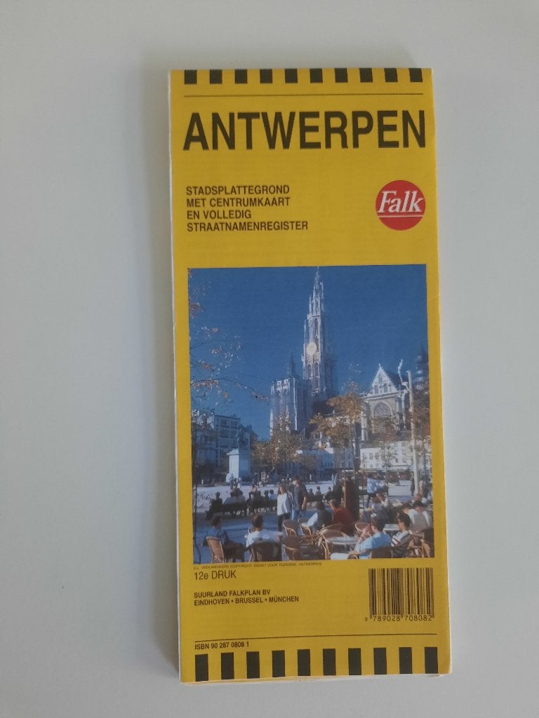 Falk plattegrond van Antwerpen één keer gebruikt, Ophalen of Verzenden, Zo goed als nieuw, België of Luxemburg, 2000 tot heden
