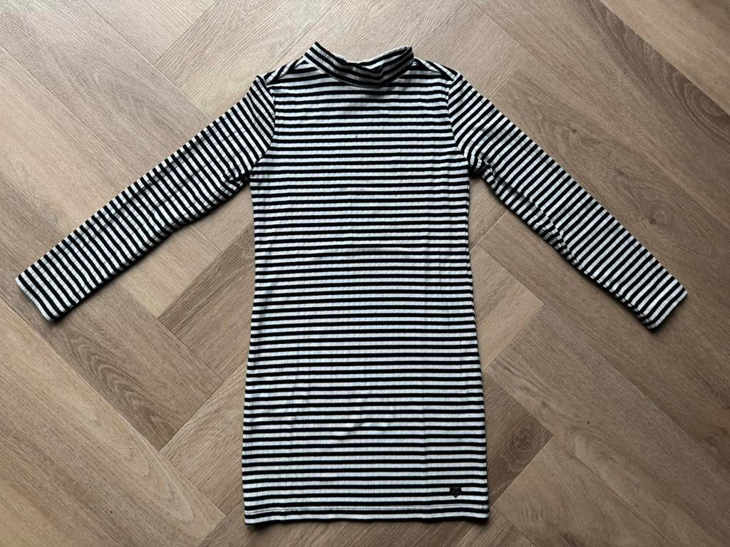 Jill jurk zwart/wit gestreept maat 110/116, Kinderen en Baby's, Kinderkleding | Maat 110, Ophalen of Verzenden, Gebruikt, Meisje