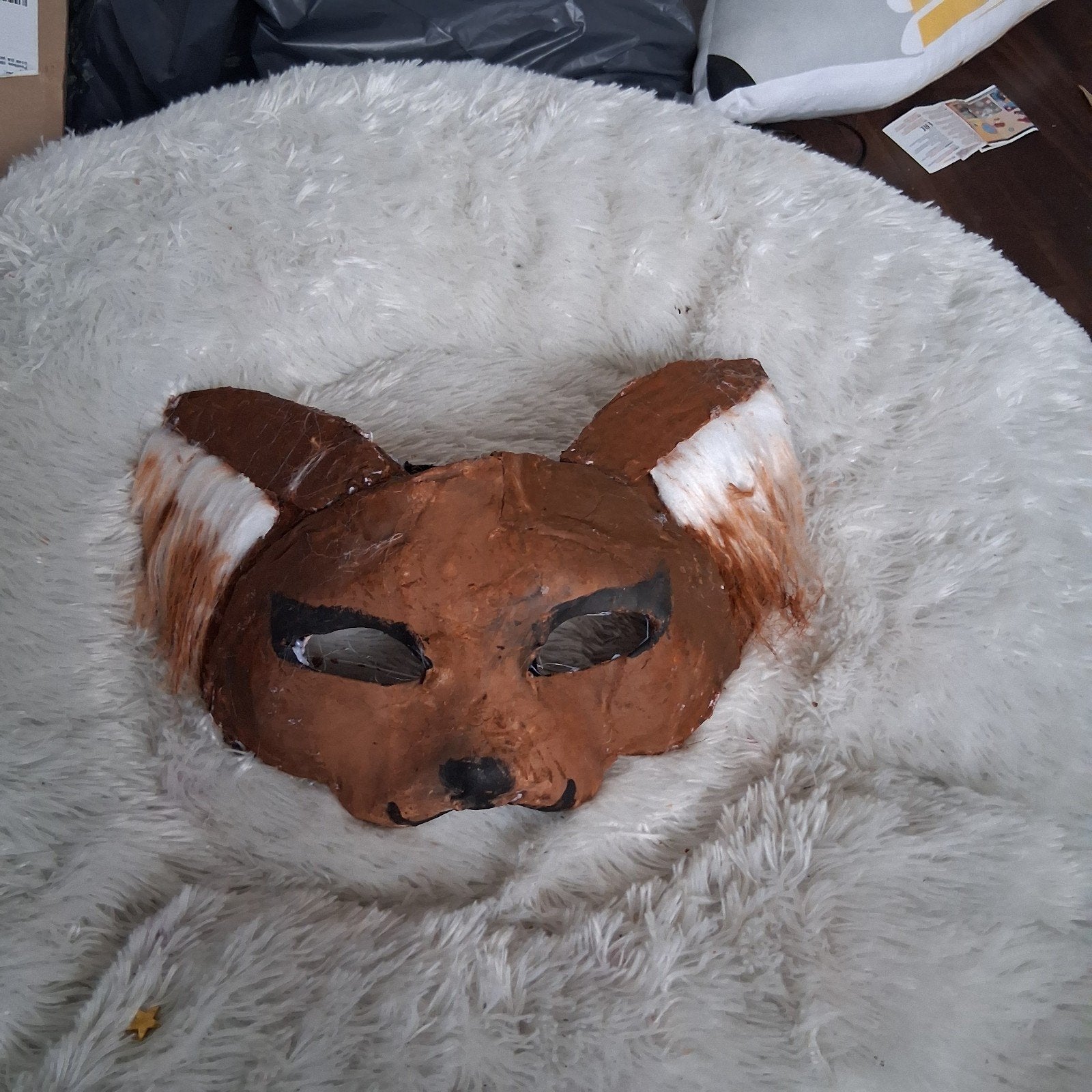 Therian mask, Hobby en Vrije tijd, Knutselen, Ophalen of Verzenden, Knutselwerk
