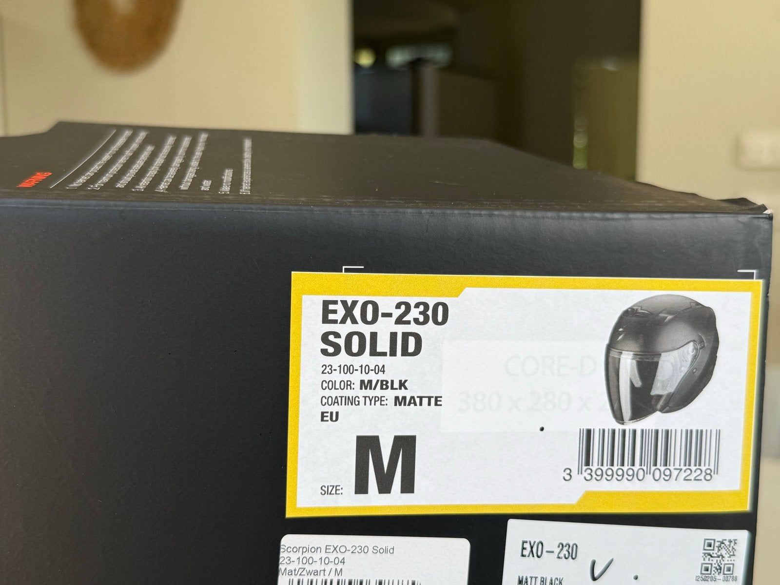 Scorpion EXO-230 Solid motorhelm - Maat M -, Overige merken, M, Heren, Jethelm