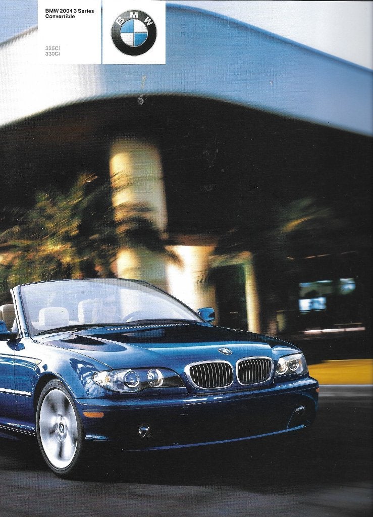 BMW 3 Serie cabrio folder, Ophalen of Verzenden, Gelezen, BMW