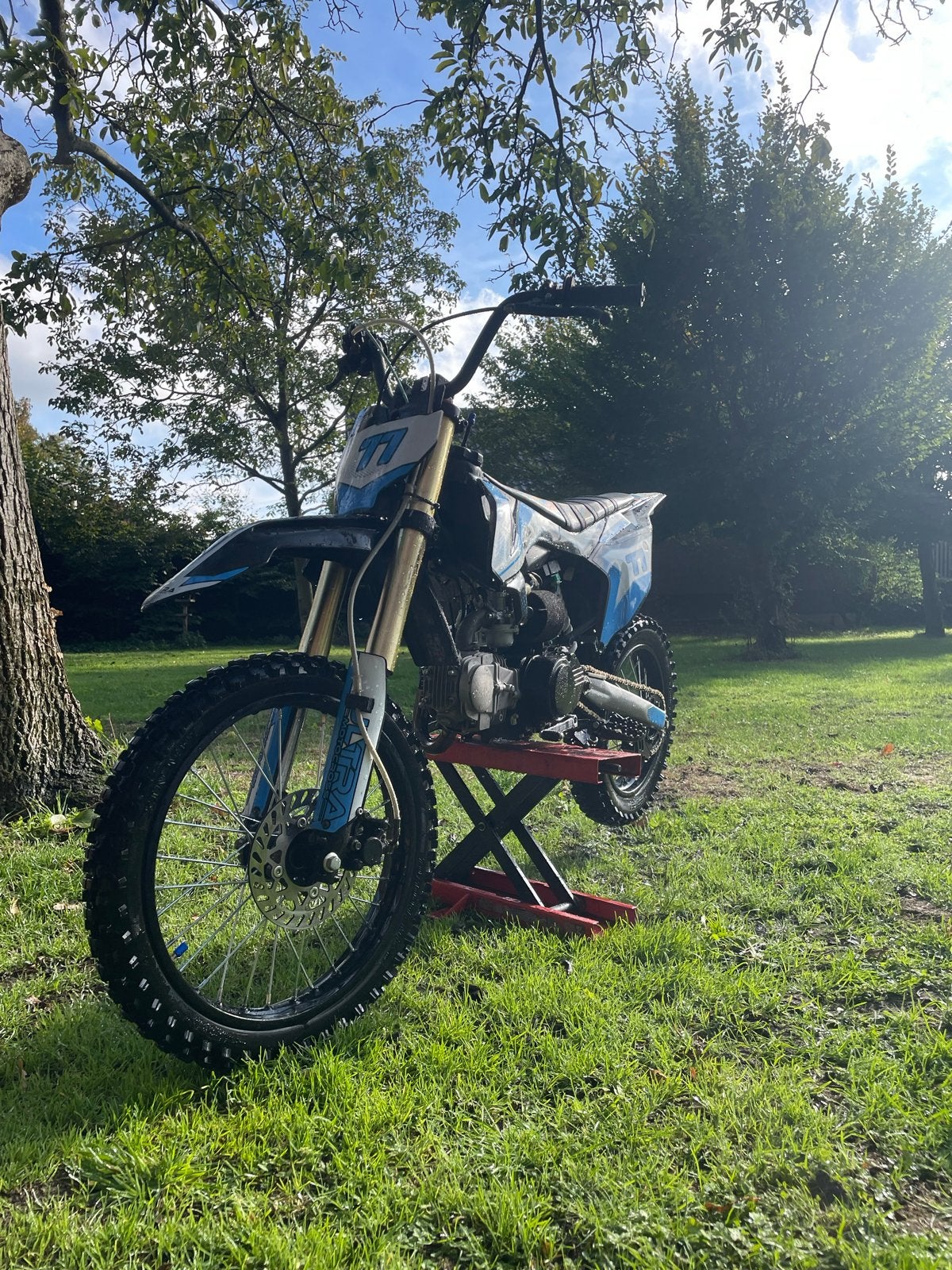 Pitbike 125cc - Nieuwe onderdelen, 3de versnelling defect, Ophalen, 125 cc, Schijfrem, Pitbike