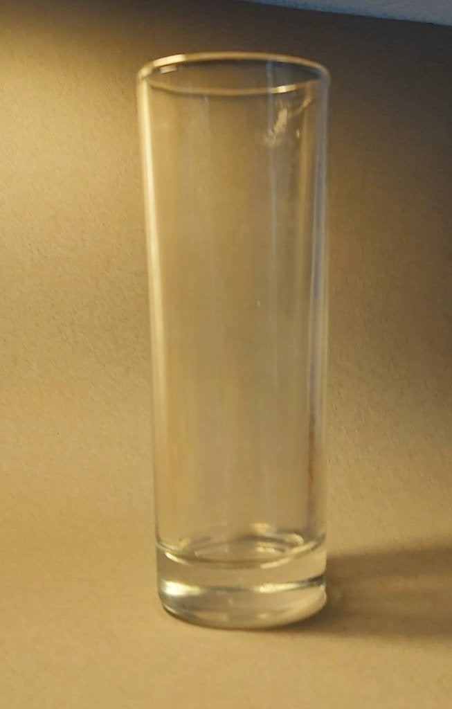Vaas Kristal Smal model, Ophalen, Transparant, 16 cm, Nieuw
