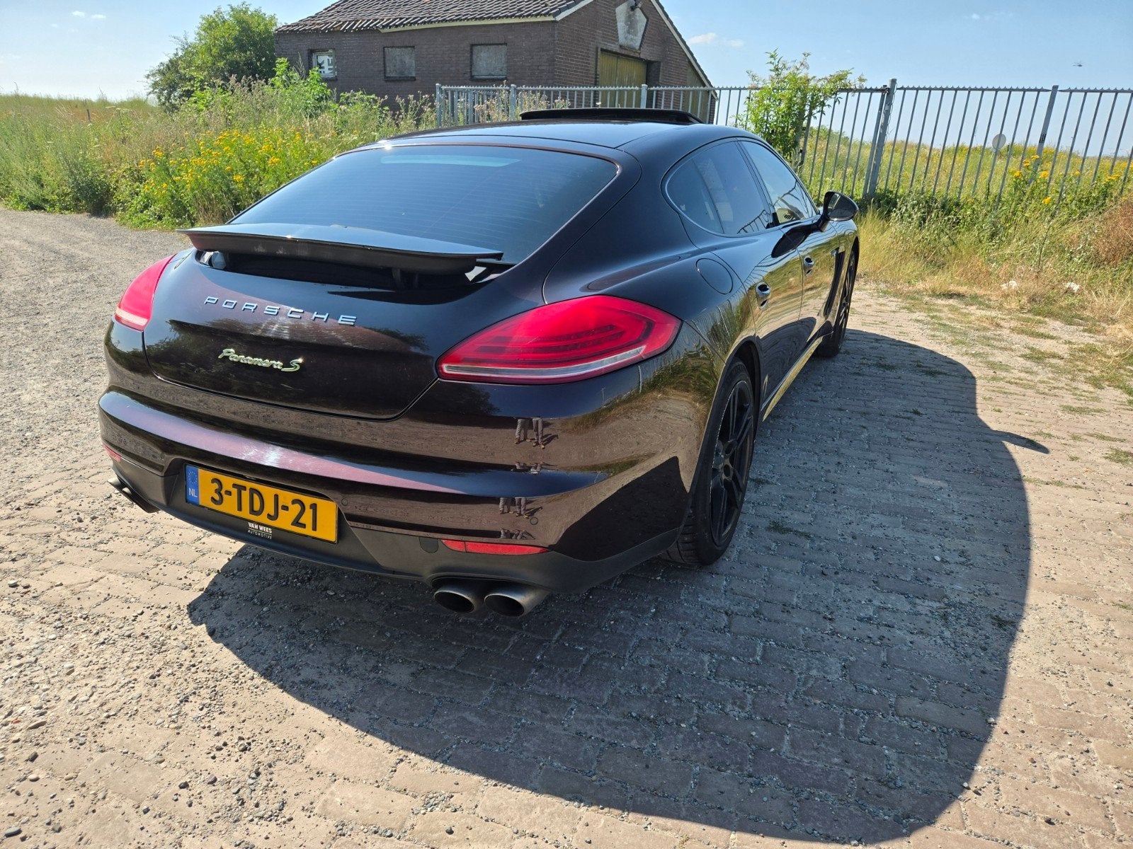 Porsche Panamera 3.0 S E-hybrid (STEKKER) ORG NL/NAP, Auto's, Porsche, Automaat, Achterwielaandrijving, 2995 cc, Bruin