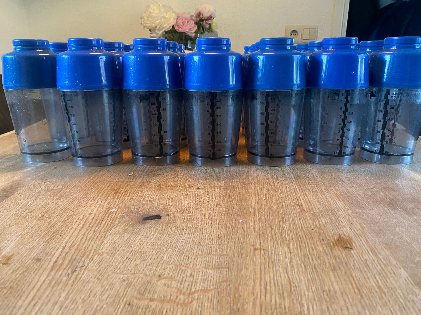 28 Monster bekers Delaval., Ophalen of Verzenden
