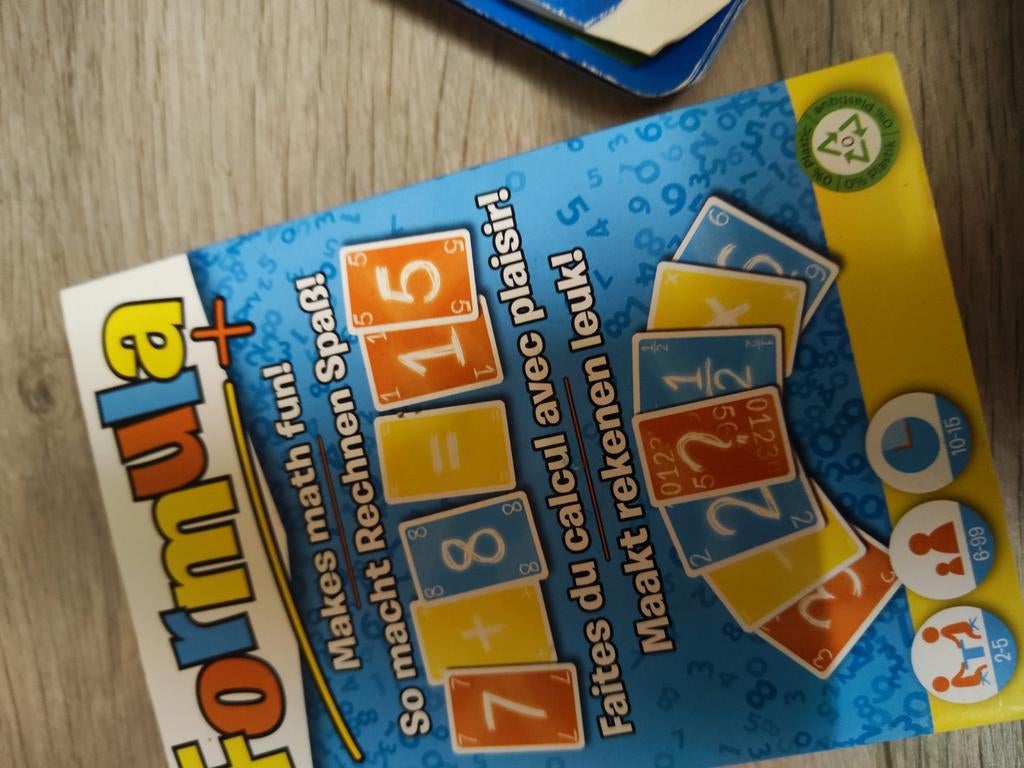 Formula+ Rekenspel - Educatief Kaartspel nieuw, Ophalen of Verzenden, Zo goed als nieuw, Rekenen