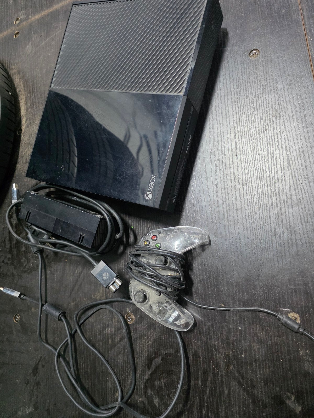 Xbox One met controllers en spellen, Spelcomputers en Games, Ophalen, Online, Gebruikt, 2 spelers