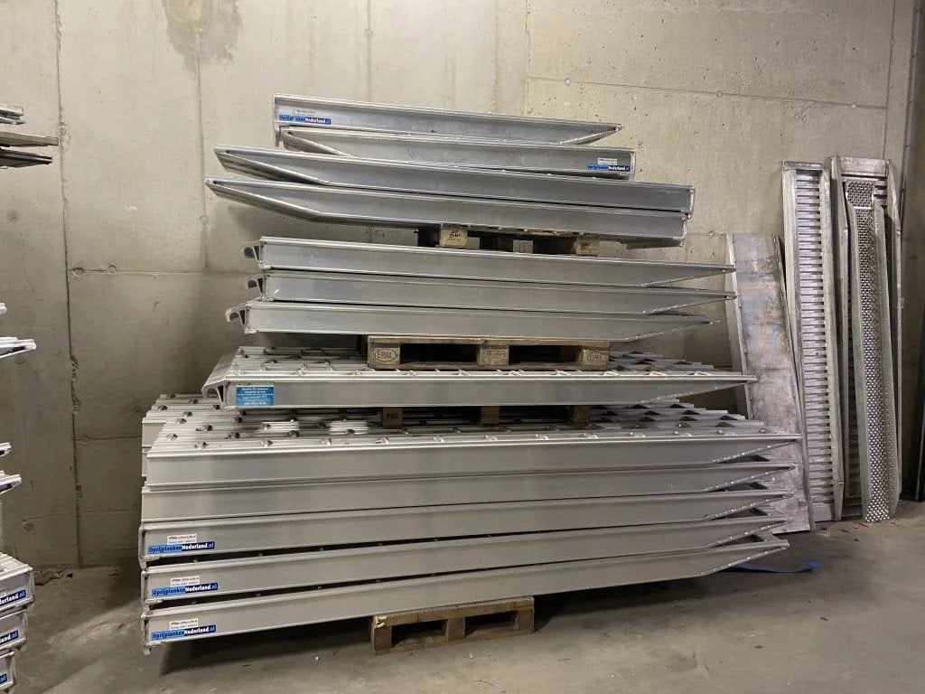 Ultra-Lite Aluminium oprijplaten op maat 500 kg / 50 ton, Auto's, Overige brandstoffen, Bedrijf, Aanhangers en Opleggers, Te koop