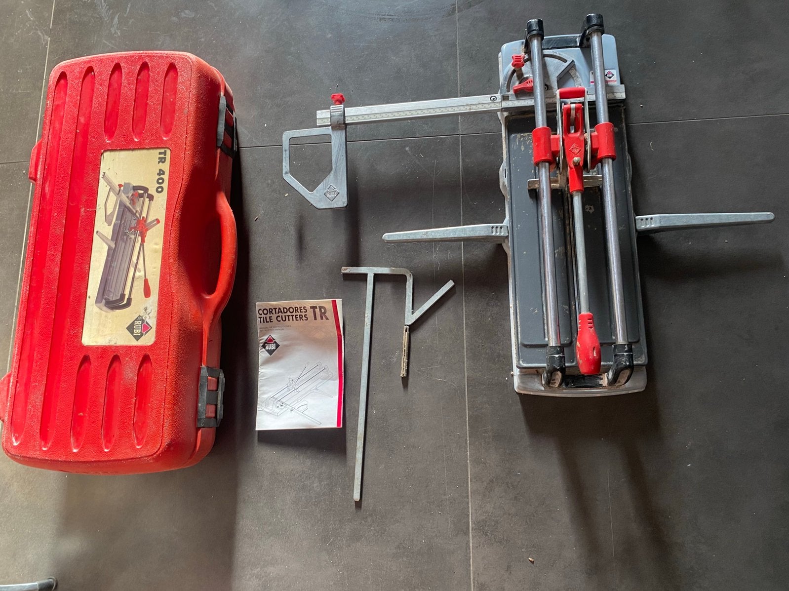 Rubi TR-400 tegelsnijder, Ophalen of Verzenden