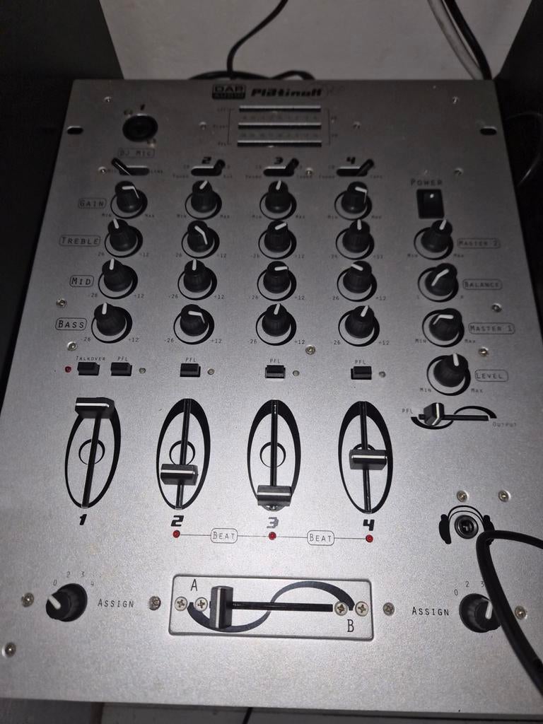 DAP Audio Platinum DJ Mixer, Ophalen of Verzenden, Gebruikt, Dj-set, Overige merken