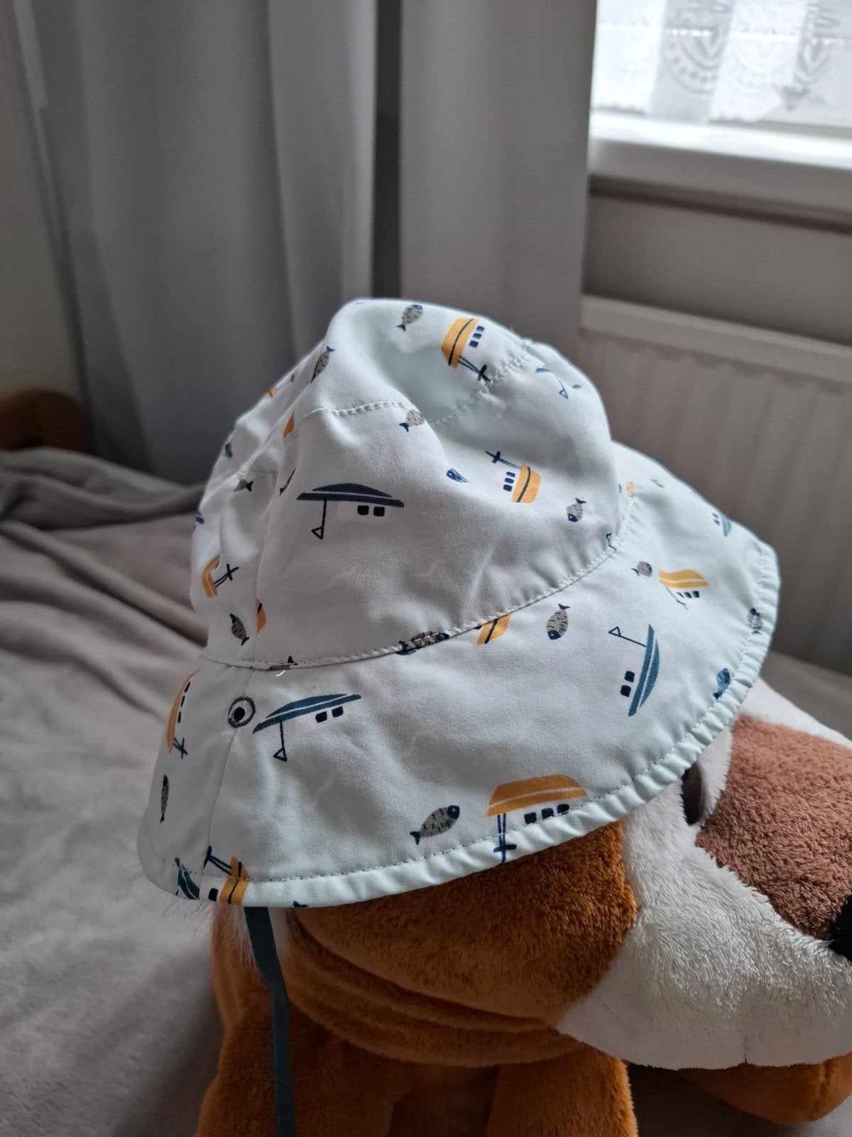 2x zomer hoedje mt 50/51. Zie info Samen voor..., Kinderen en Baby's, Babykleding | Petten en Hoeden, Ophalen of Verzenden, Maat 50