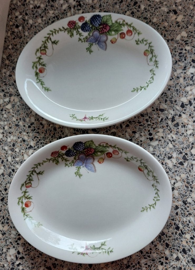 2 schaaltje serveerschaal Marjolein Bastin Meakin Wedgwood, Ophalen of Verzenden, Overige stijlen, Wedgwood, Porselein