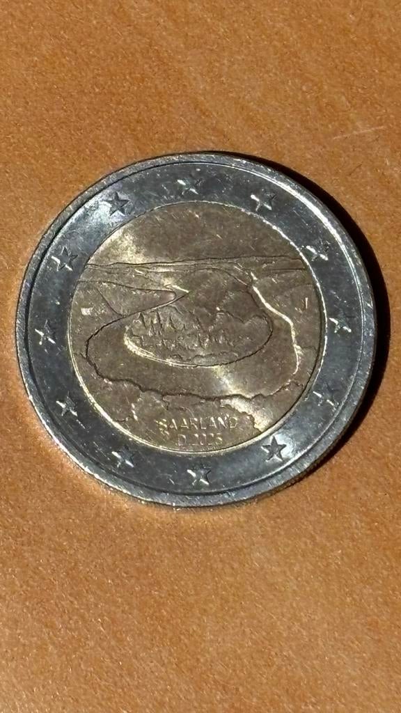 2 Euro Saarland 2007 - Duitsland, Ophalen of Verzenden, Duitsland, 2 euro, Losse munt