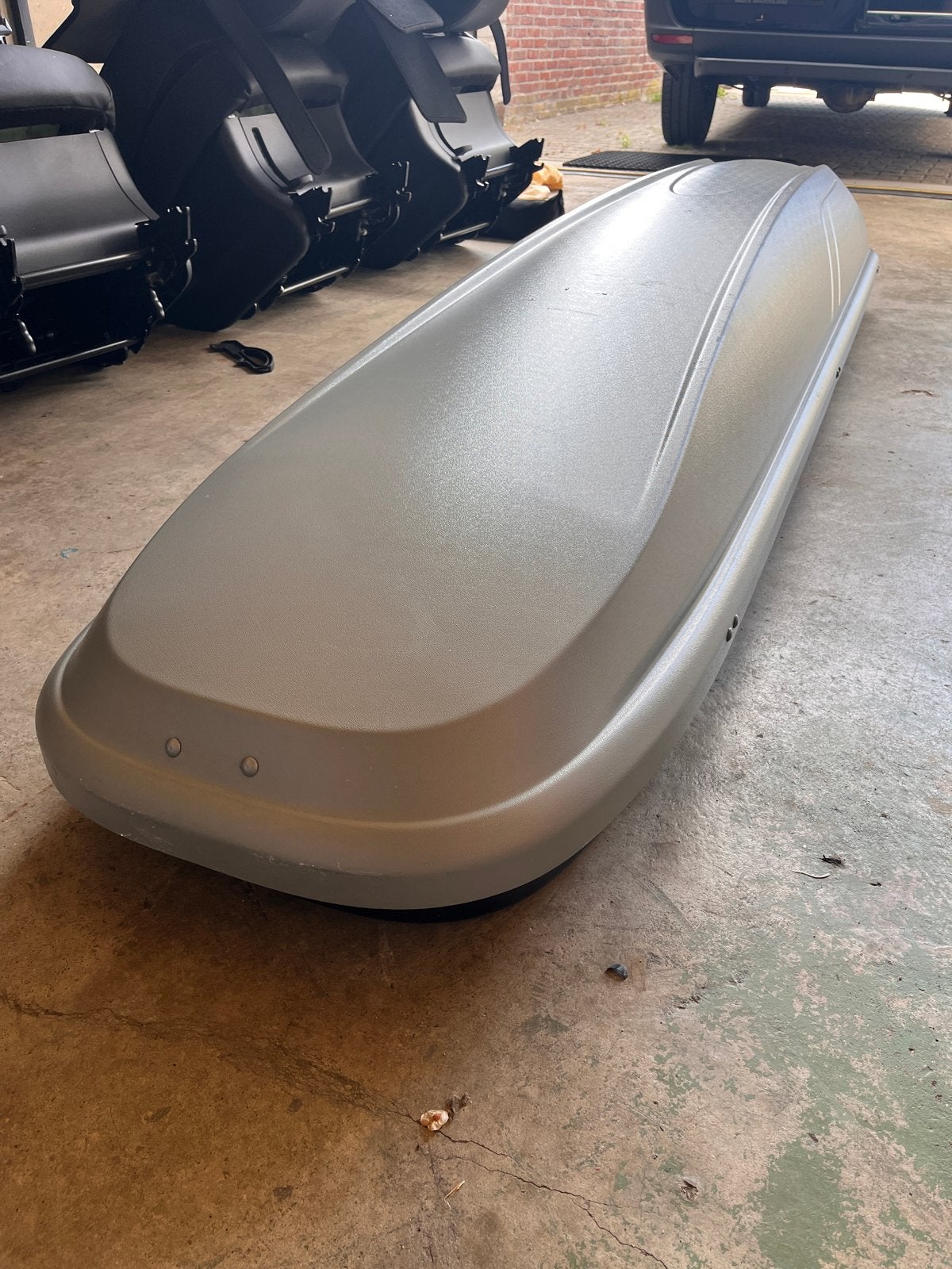 Karrite (Thule) Dakkoffer, skikoffer -  Bagageoplossing, Auto diversen, Ophalen, Gebruikt, Contact@thule.com, Karrite