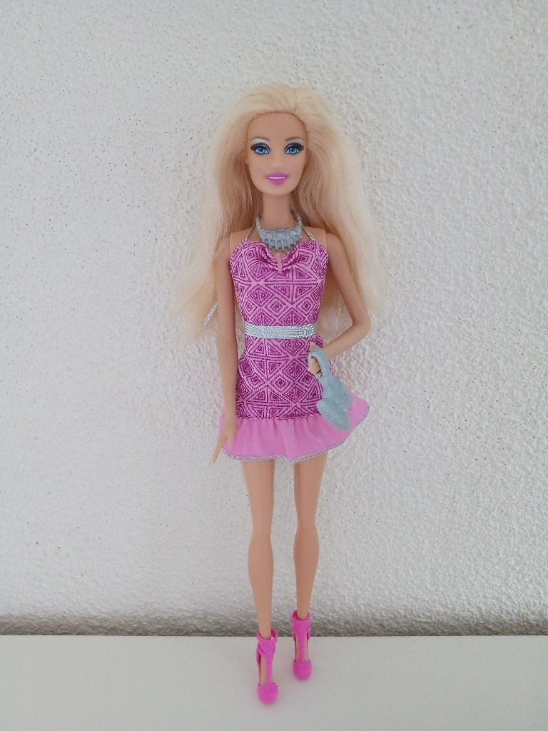 Barbie Fashionistas Party Glam BCN38, Ophalen of Verzenden, Gebruikt, Pop