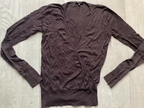 Bruine trui Maat S van Amisu, Bruin, Ophalen of Verzenden, Maat 36 (S), Gedragen