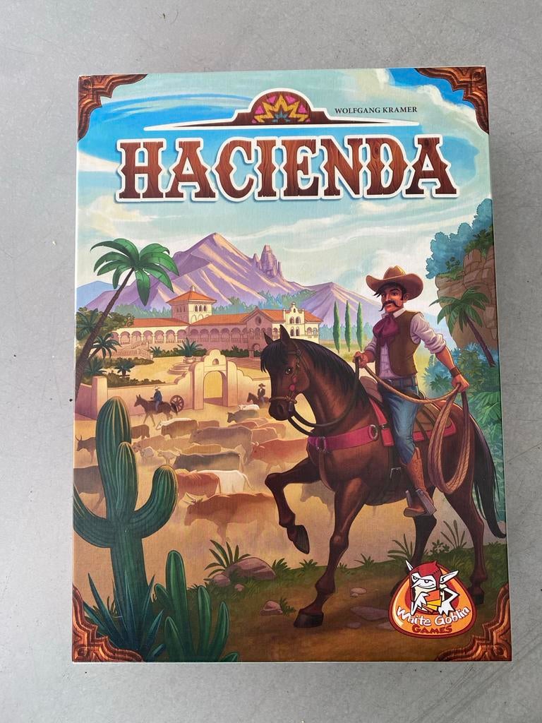 Hacienda Bordspel - Strategisch Spel van Wolfgang Kramer, Drie of vier spelers, Ophalen of Verzenden, Zo goed als nieuw