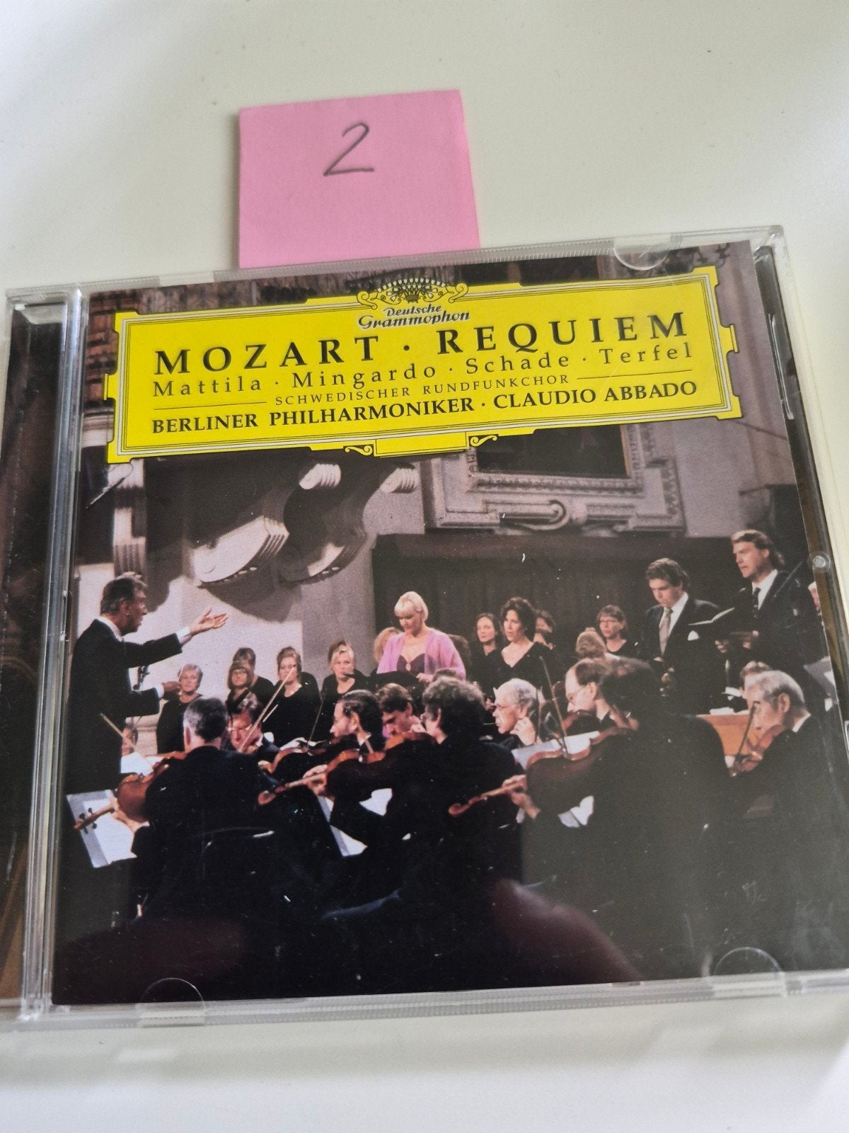 Mozart Requiem - Berliner Philharmoniker, Claudio Abbado, Gebruikt, Mozart, Requiem, Ophalen of Verzenden