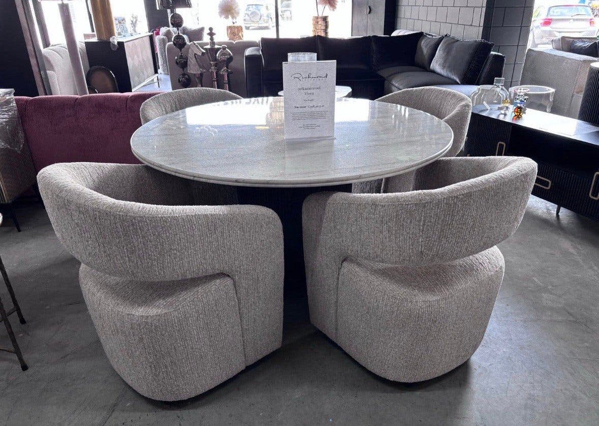 ronde eettafel Mayfield van Richmond Interiors, Huis en Inrichting, Ophalen of Verzenden, Nieuw, Rond, 100 tot 150 cm