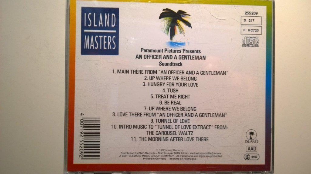 An Officer And A Gentleman (Original Soundtrack), Ophalen of Verzenden, Zo goed als nieuw