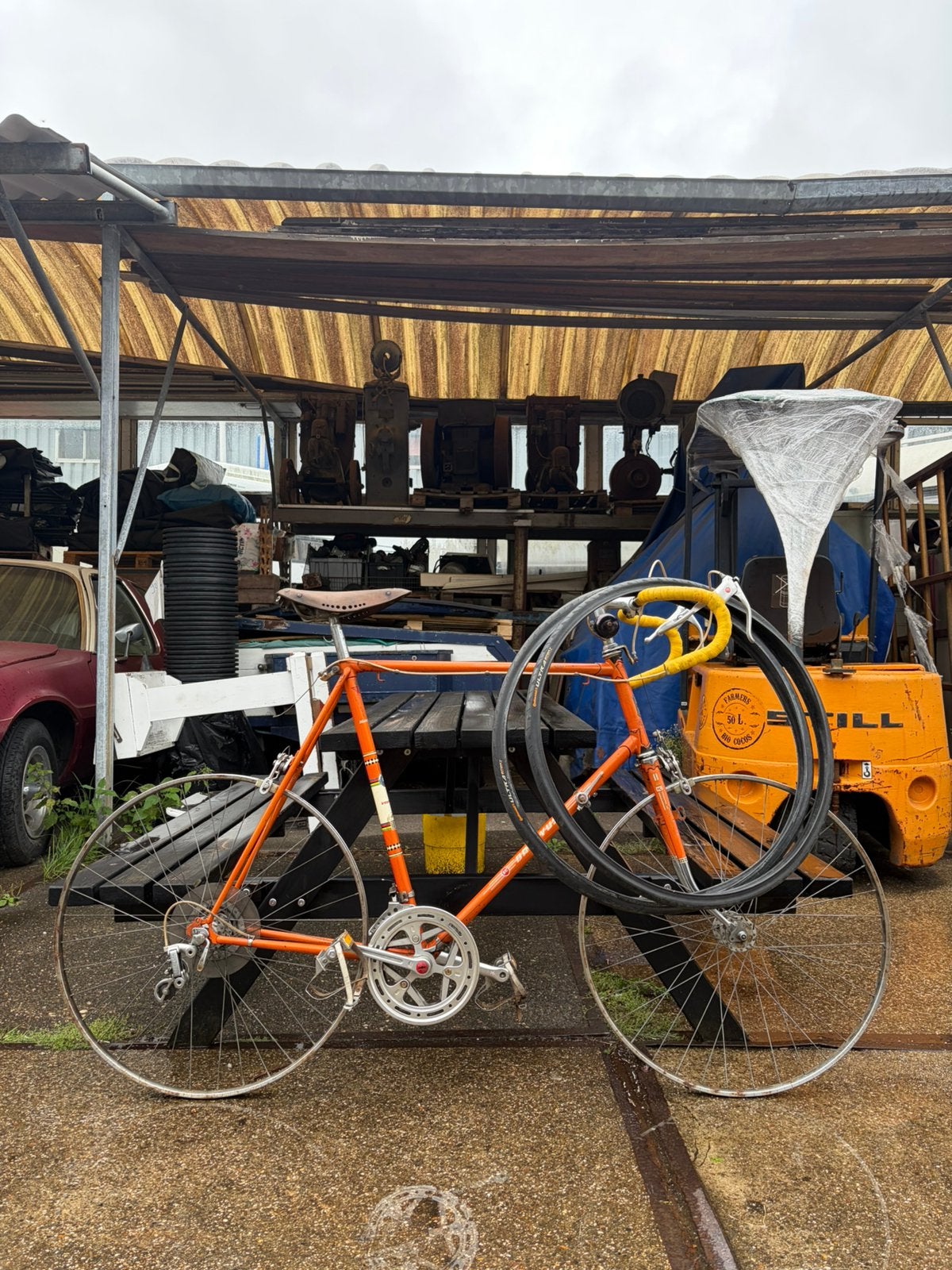 Batavus Sprint, Fietsen en Brommers, 59 cm of meer, Ophalen, Velgrem, Jaren '60 of nieuwer