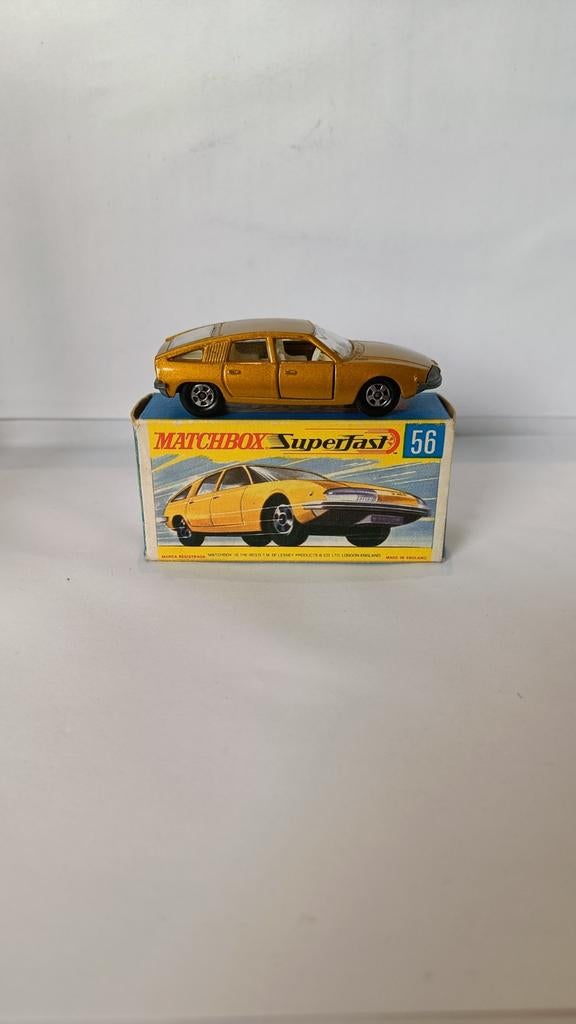 Matchbox SUPERFAST nr56 BMC PININFARINA & BOX, Hobby en Vrije tijd, Ophalen of Verzenden, Zo goed als nieuw, Auto, Matchbox