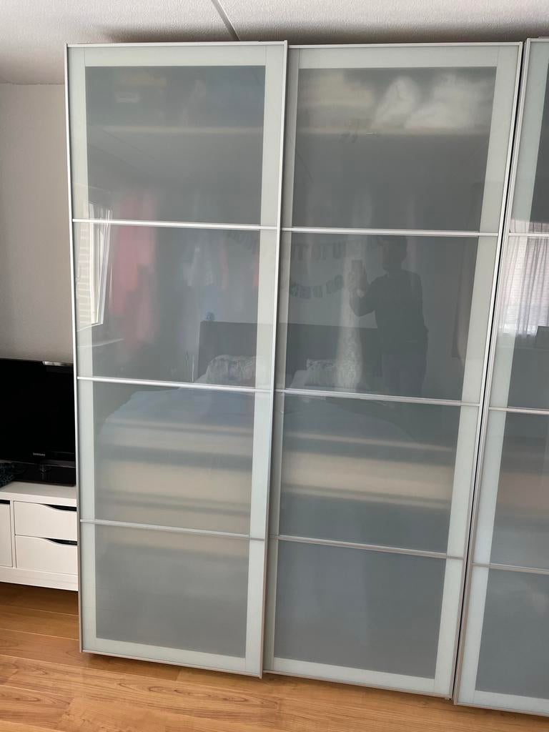 Schuifdeuren voor Ikea Pax kast, Ophalen, Gebruikt, 200 cm of meer, 150 tot 200 cm
