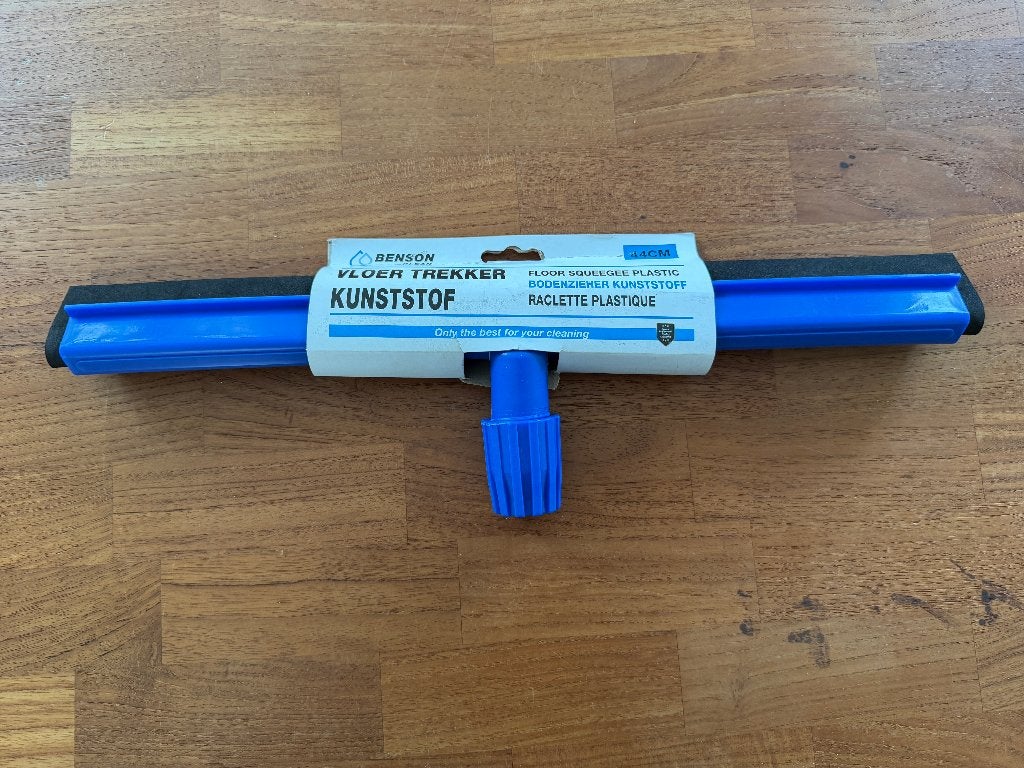 Nieuwe Benson vloertrekker met schuimrubberen strip - 44 cm, Ophalen of Verzenden, Overige typen