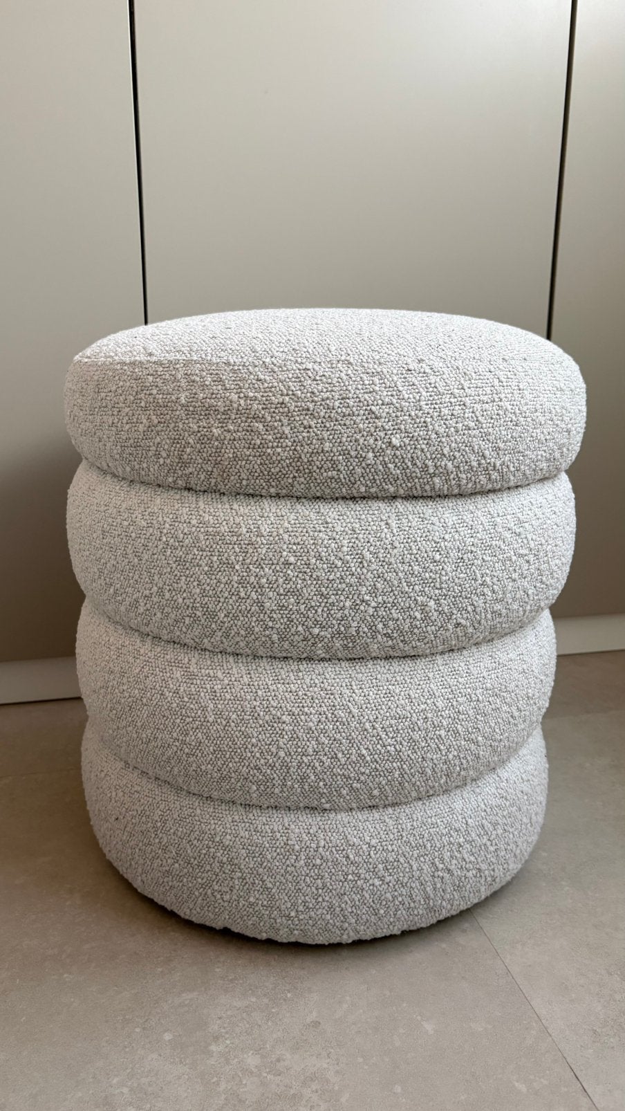Westwing poef Alto, Huis en Inrichting, Minder dan 50 cm, Rond, Minder dan 50 cm, Ophalen of Verzenden