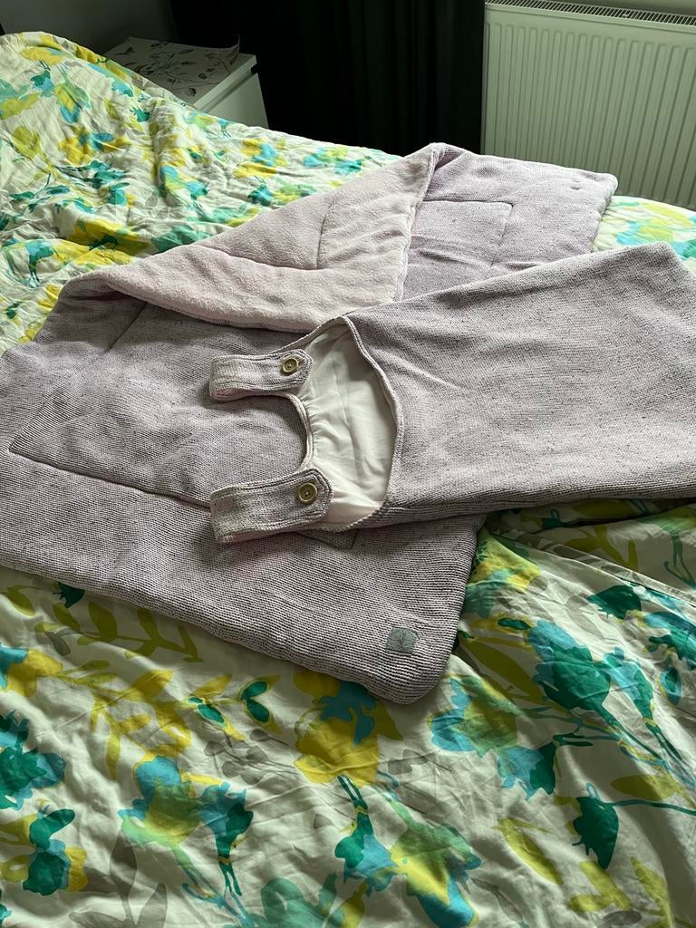 Boxkleed en boxzak lichtroze Jollein, Kinderen en Baby's, Ophalen of Verzenden, Gebruikt, Boxkleed
