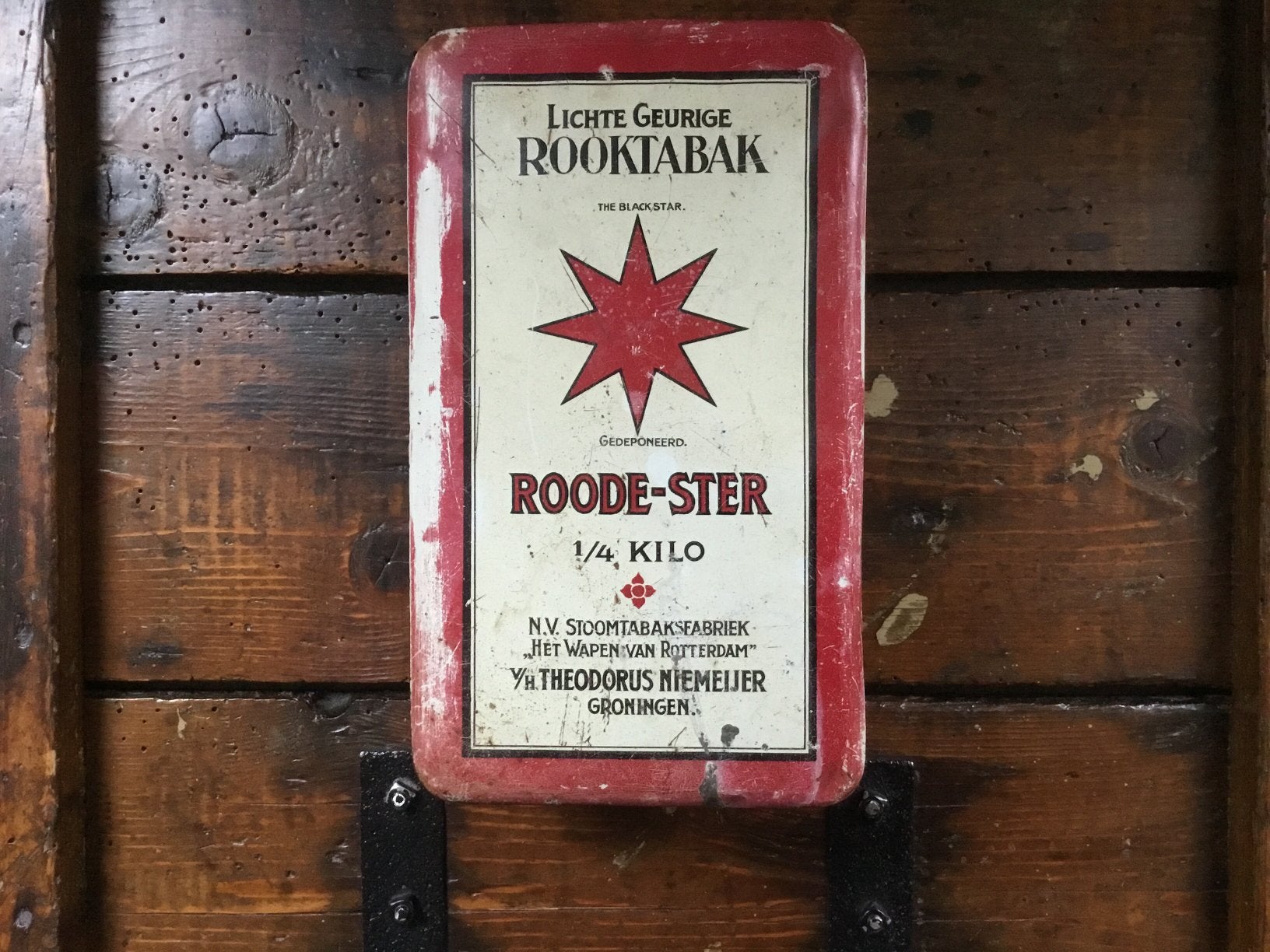 Roode-ster Rooktabak., Ophalen of Verzenden, Zo goed als nieuw, Sigarenbandjes