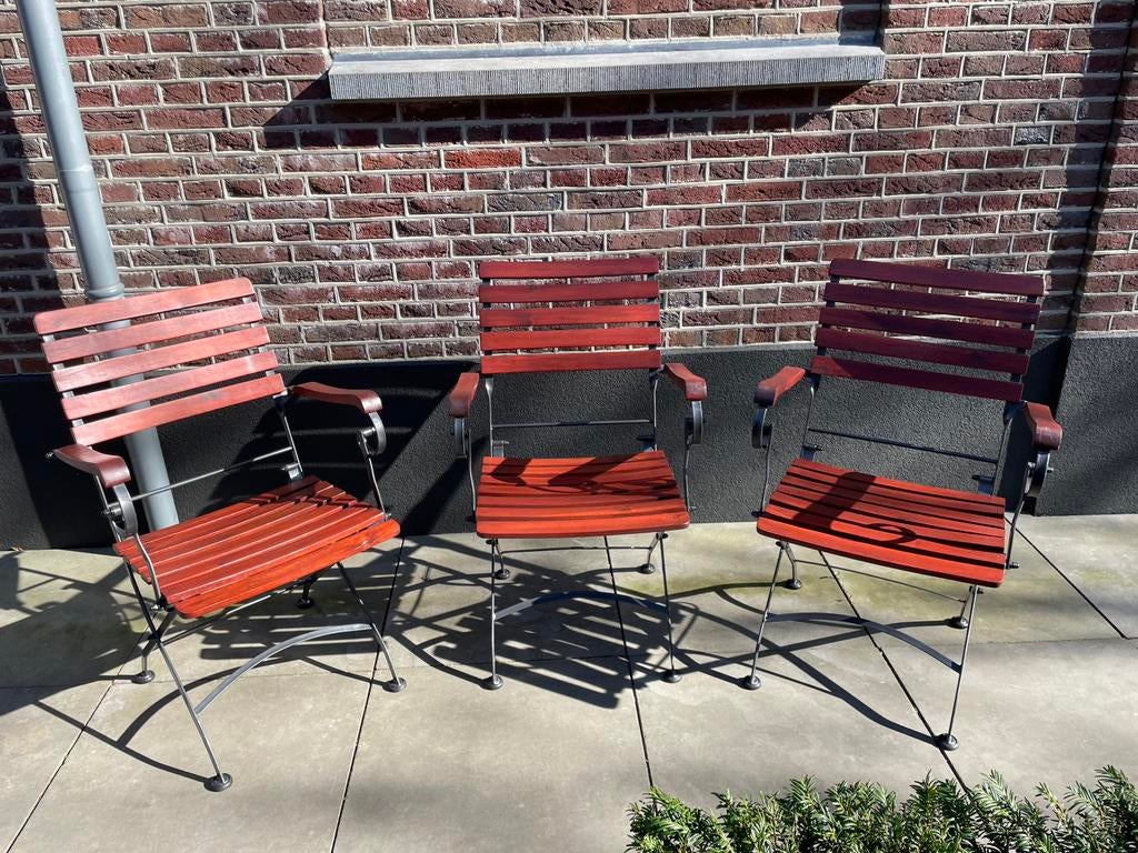 Antieke tuinstoelen Royal Patio, Ophalen, Zo goed als nieuw, Metaal