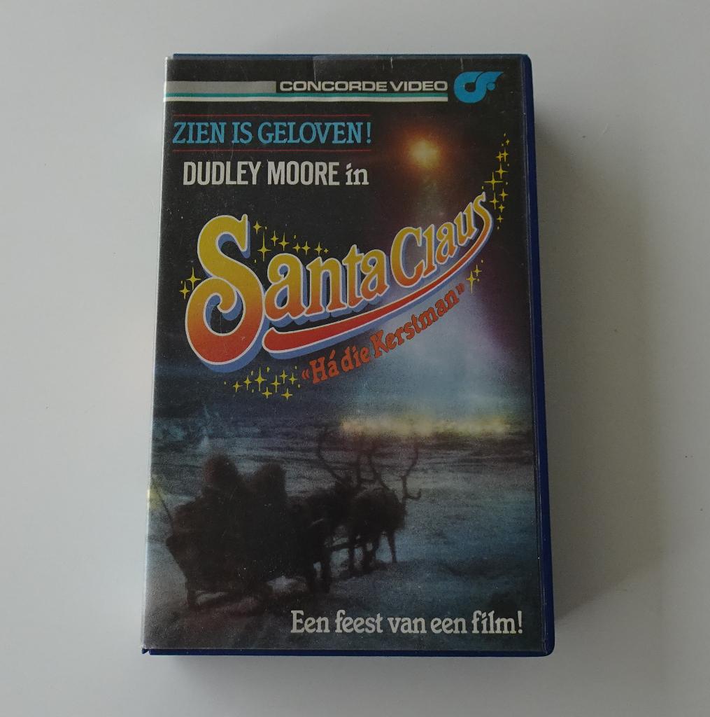 Santa Claus - Film op VHS uit 1985, Alle leeftijden, Ophalen, Zo goed als nieuw