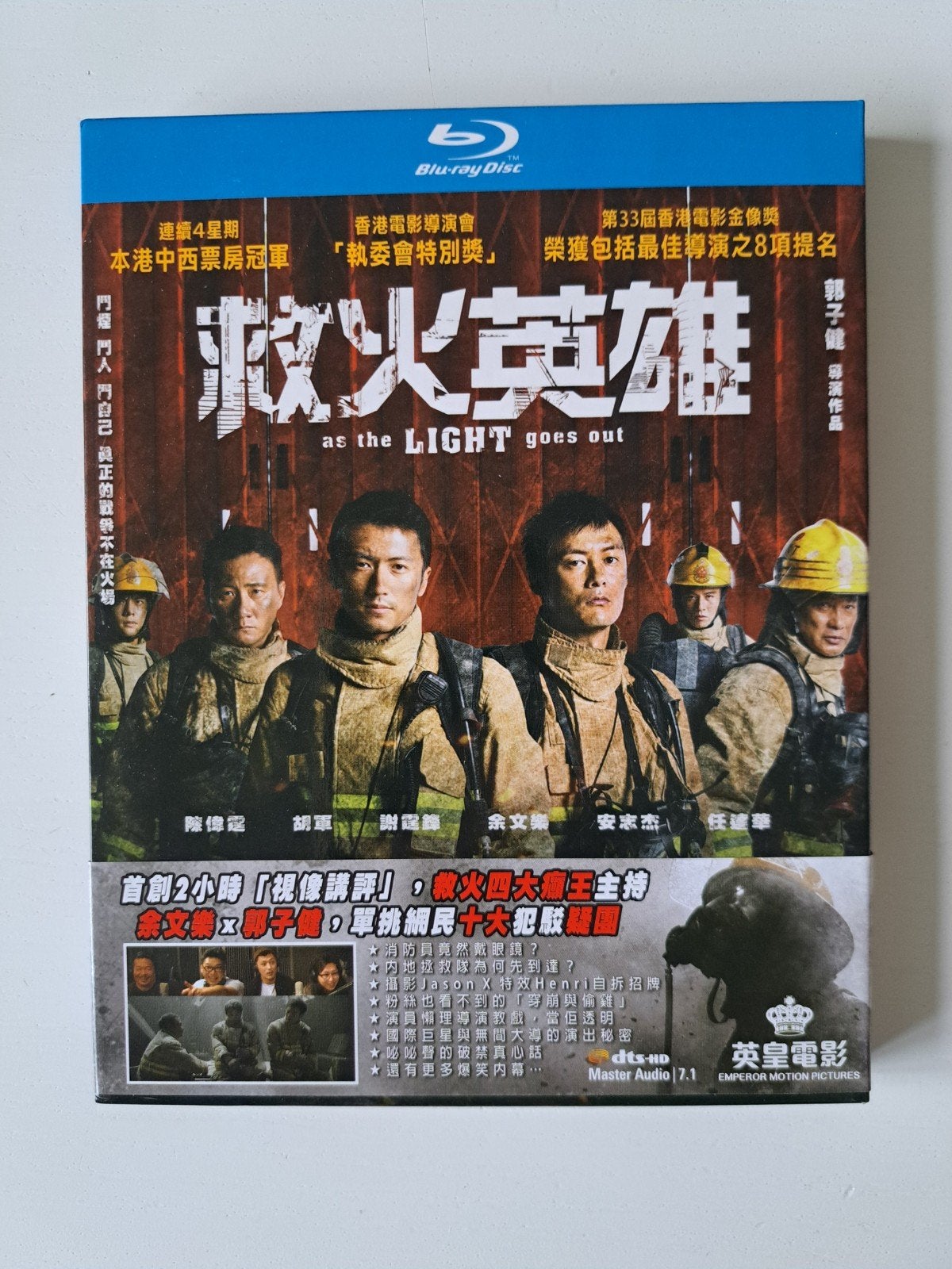 As the Light Goes Out (2014) - Hong Kong Blu-ray Import, Inclusief extra's, Film, Engels, Ophalen of Verzenden