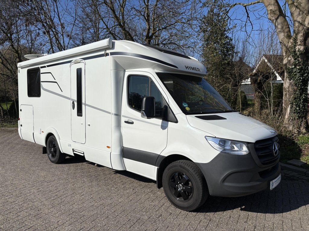 Hymer Tramp S 695 Mercedes Queensbed 150pk, Caravans en Kamperen, Ringverwarming, Luifel, Tot en met 2, Bedrijf