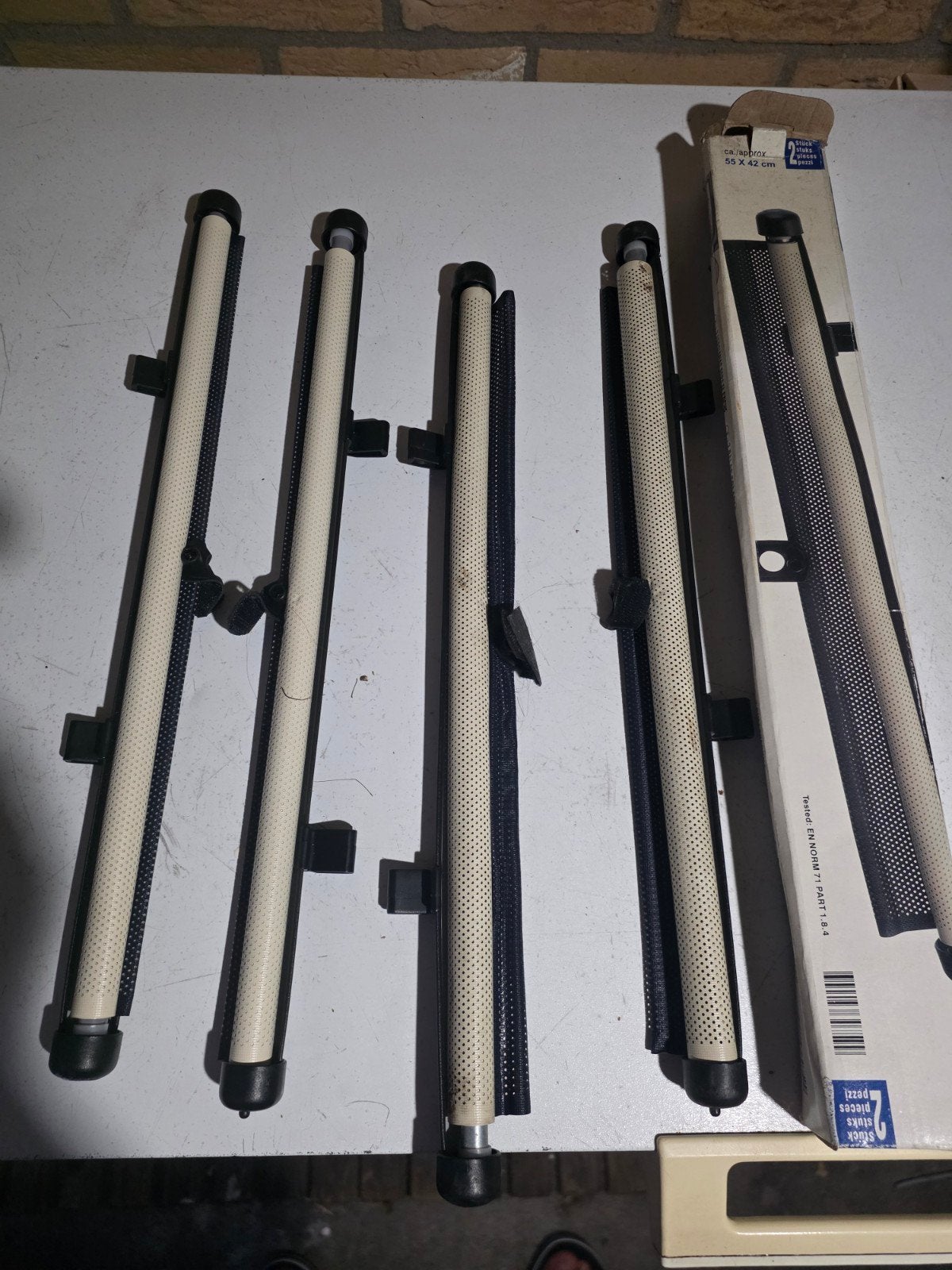 Set van 4 auto zonneschermen (55x42 cm), Ophalen, Zo goed als nieuw