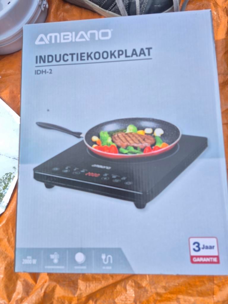 Inductie kookplaat, Nieuw, 3 kookzones of minder, Ophalen of Verzenden, Inductie