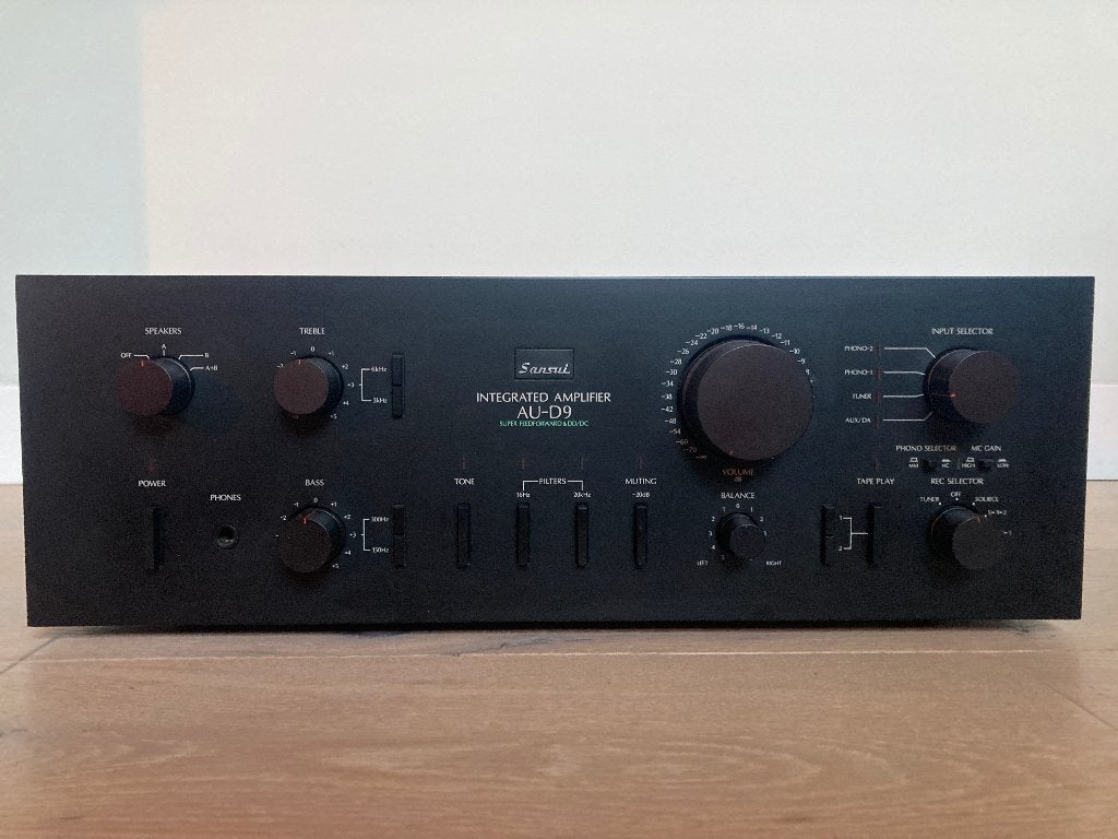 Sansui AU-D9, Overige merken, Gebruikt, Ophalen of Verzenden, 60 tot 120 watt