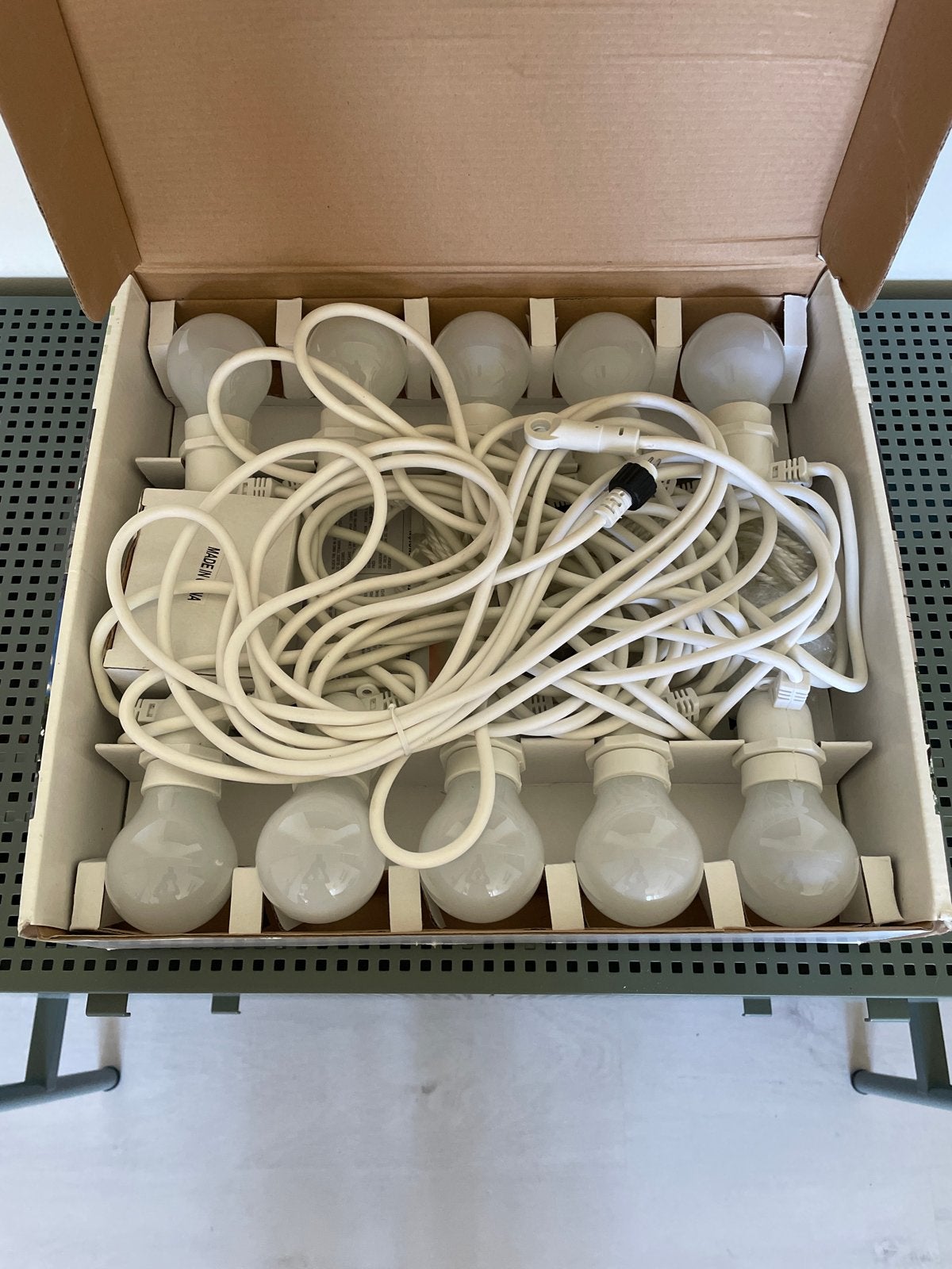 SELETTI Bella Vista LED Lichtslinger - 10 Lampen, 14.2m, Kunststof, Minder dan 50 watt, Overige typen, Nieuw