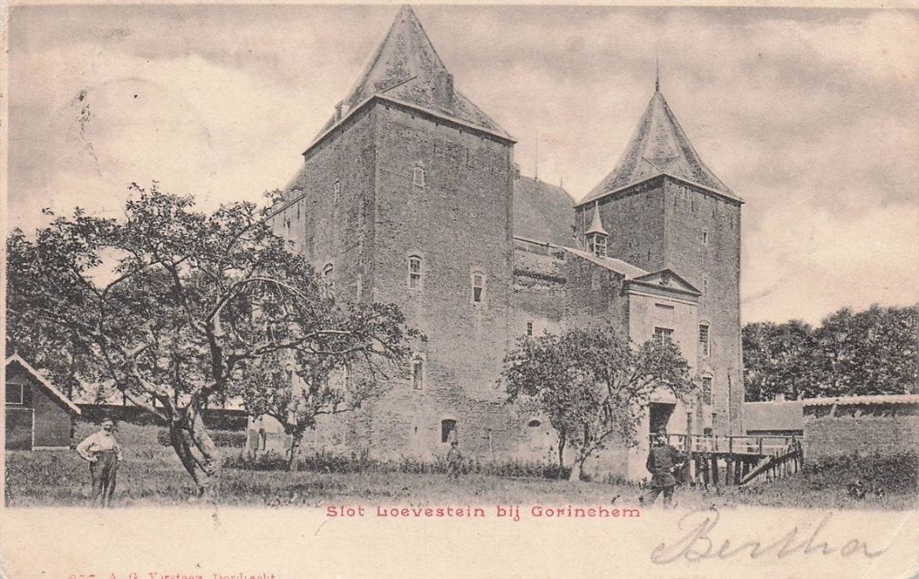702-213-051 Slot Loevestein Bij Gorinchem, Verzenden, Voor 1920, Gelderland
