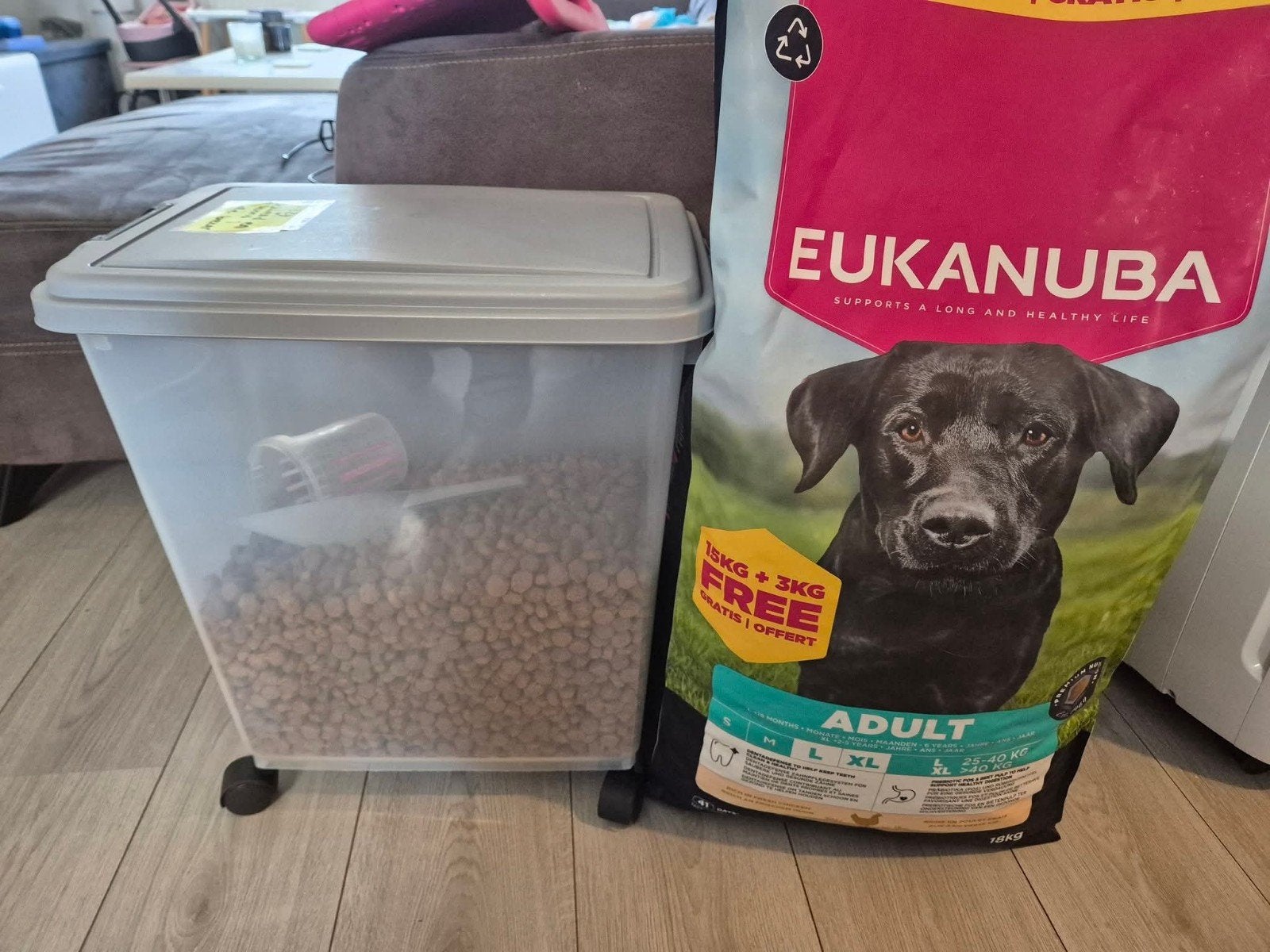 Eukanuba hondenvoer kip large breed adult, Ophalen, Hond