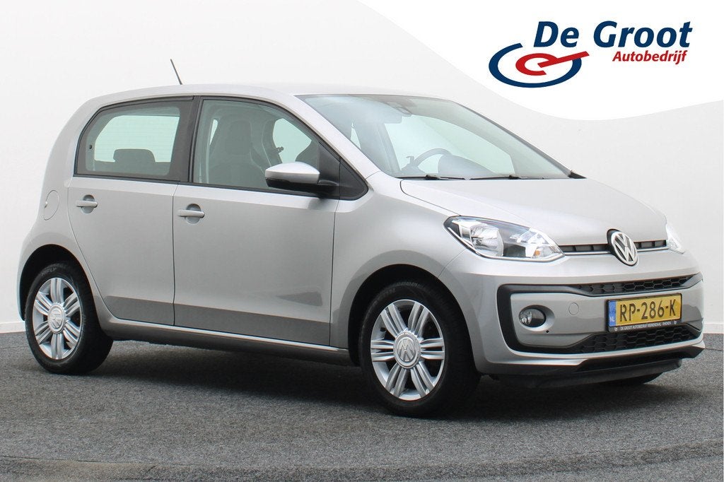 Volkswagen up! 1.0 BMT high up! 5-Deurs, Leder/Stof, Airco,, Auto's, Volkswagen, Gebruikt, Leder en Stof, Origineel Nederlands