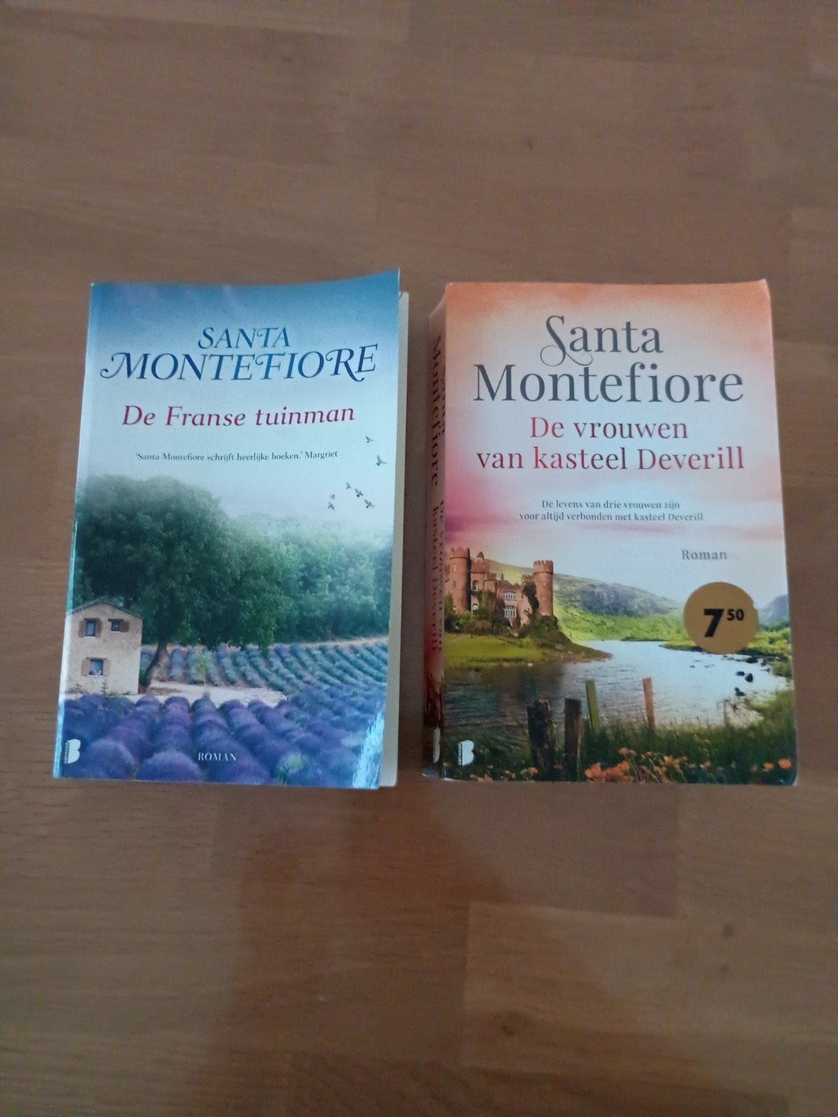 Santa Montefiore: De Franse Tuinman & Kasteel Deverill, Ophalen, Gelezen, Santa Montefiore, Nederland