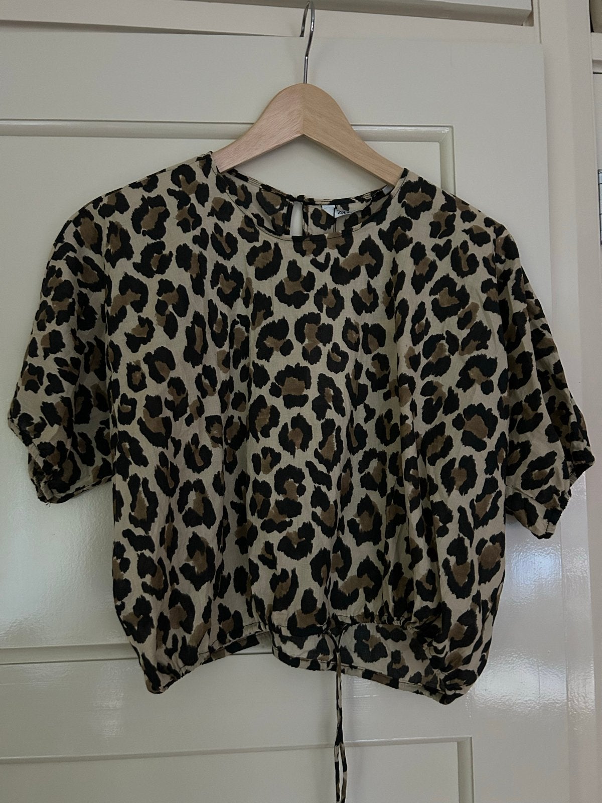 Zara Leopard Print Top Maat M - Nieuw met kaartje, Kleding | Dames, Maat 38/40 (M), Meerkleurig, Nieuw, Ophalen of Verzenden