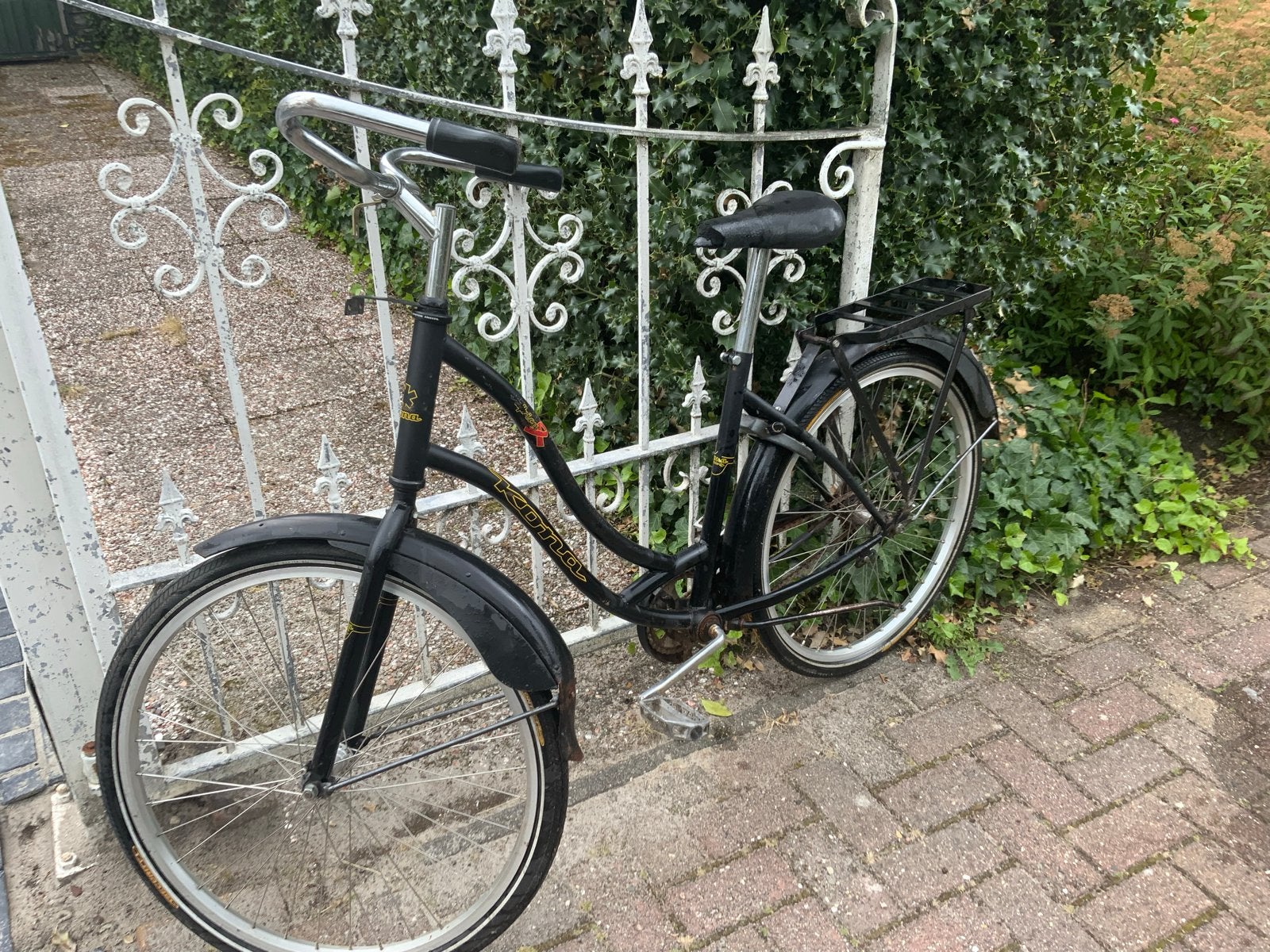 Sparta Damesfiets - Zwart, Gebruikt, Ophalen, Terugtraprem, Sparta, Gebruikt