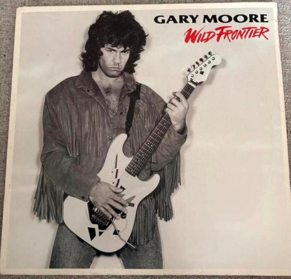 Lp Vinyl maxi Gary Moore - Wild frontier, Ophalen of Verzenden, Gebruikt, 12 inch, Overige genres