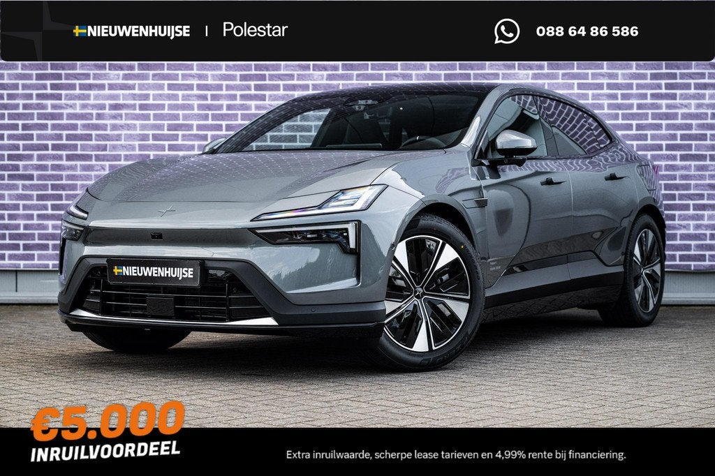 Polestar 4 Long Range Single motor Prime 100 kWh | Prime | H, Auto's, Polestar, Automaat, Achterwielaandrijving, Polestar 4, Nieuw